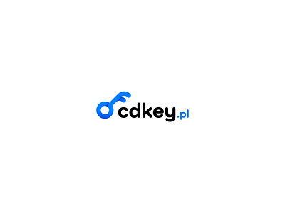 CD-key blue branding clean creative design icon logo minimal vector web