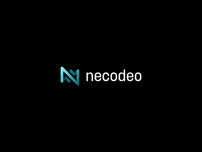 Necodeo v2 blog branding clean creative design e commerce gradient illustration logo logotype mark minimal sign typography vector visual identity