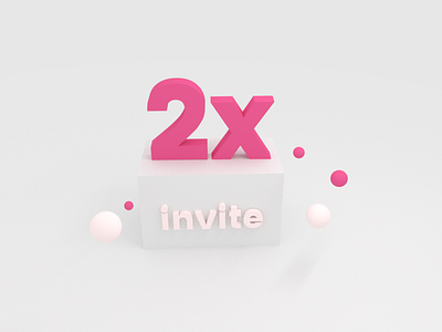 2 invitations dribbble invitation invite