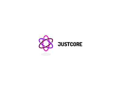 Just Core branding clean creative design logo vector