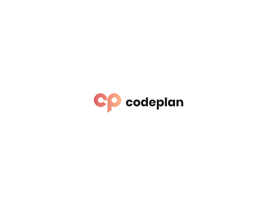 Code Plan v3 branding creative design logo monogram typography vector
