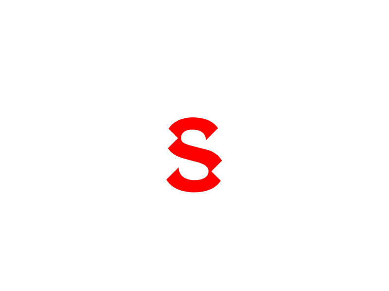 S monogram animation animation branding creative design logo monogram typography vector