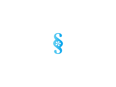 Niezapominajka - law portal blue branding clean creative design logo vector