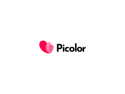 Picolor v2 branding clean creative design logo typography vector