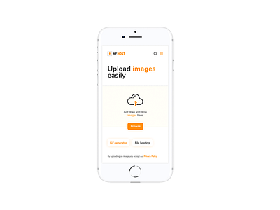 Image hosting app