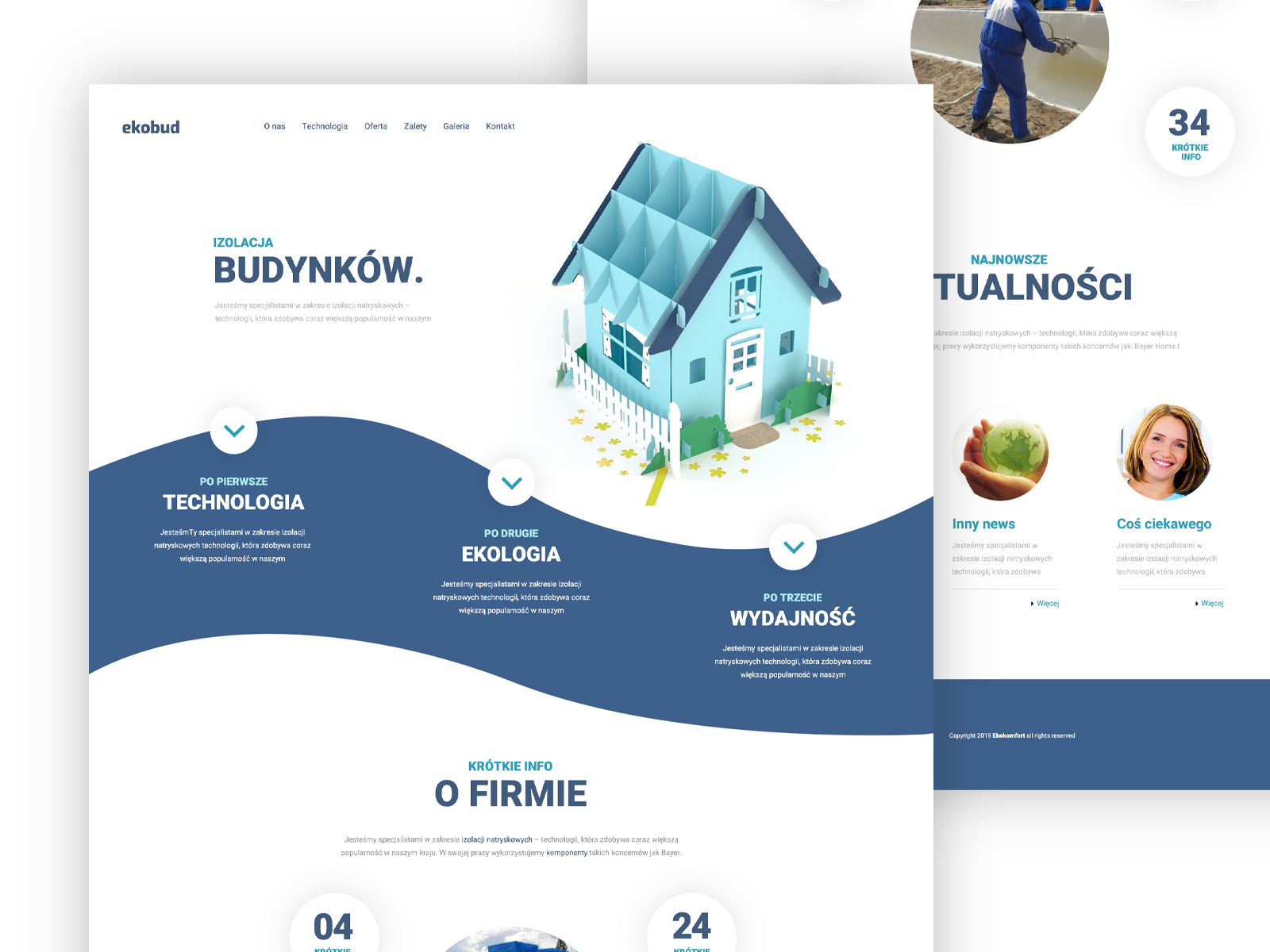 Ekobud by Pilejczyk Studio on Dribbble