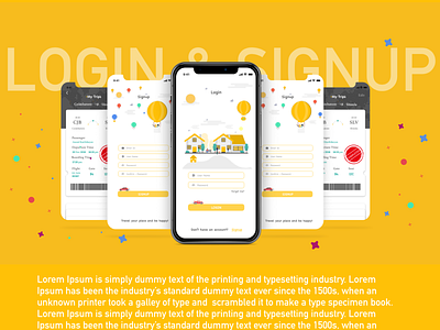 Travell app design illustration ui ux