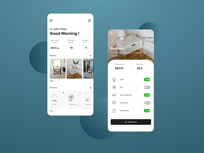 Home App Concept adobe xd app branding concept concept design controls creative creative design design dribbble home app remote control ui ux ux ui design