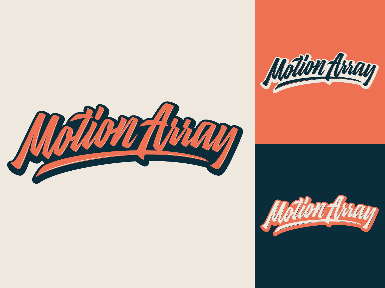 Motion Array Logo for stock media marketplace by Yevdokimov on Dribbble