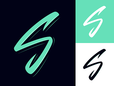 Storm - Logo Symbol "S" for Porsche-tuning company branding calligraphy clothing design fashion font free hand lettering identity lettering logo logotype mark packaging script sketches streetwear type typo typography