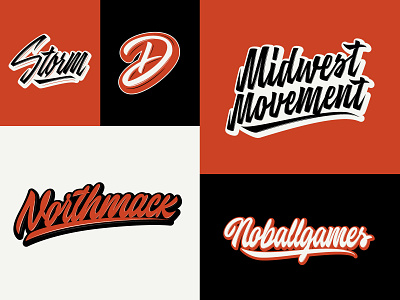 Lettering Logotypes Collection