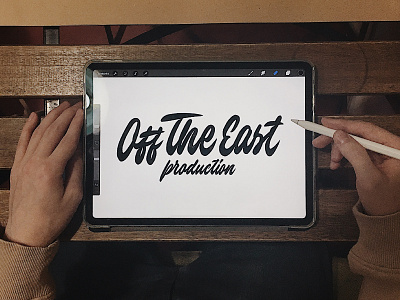 Off the East - Logo Sketch for independent production company