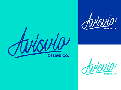 Avisvio - Lettering Logo Sketch for Design Studio branding calligraphy clothing design fashion font free hand lettering identity lettering logo logotype mark packaging script sketches streetwear type typo typography