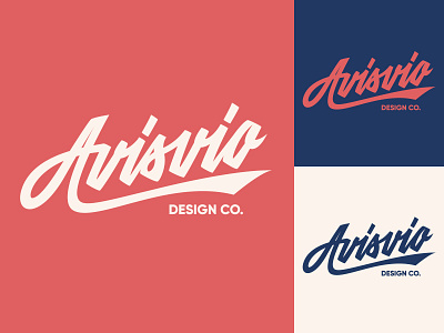 Avisvio - Lettering Logo for Design Studio branding calligraphy clothing design fashion font free hand lettering identity lettering logo logotype mark packaging script sketches streetwear type typo typography