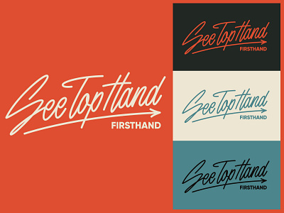 See Top Hand - Lettering for western rope company