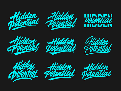 Hidden Potential -  Logo Sketches Collection for medical brand