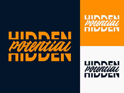 Hidden Potential - Logo Sketch for Medical Brand branding calligraphy clothing design fashion font free hand lettering identity lettering logo logotype mark packaging script sketches streetwear type typo typography