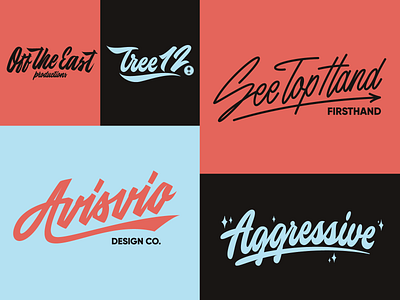 Lettering Logotypes Collection