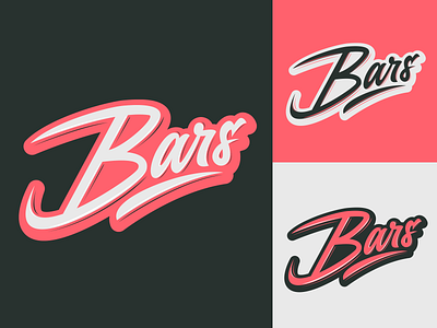 Bars - Logo for Clothing Brand from London branding calligraphy clothing design fashion font free hand lettering identity lettering logo logotype mark packaging script sketches streetwear type typo typography