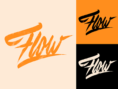 Flow - Logo Sketch for Streetwear Brand from Melbourne