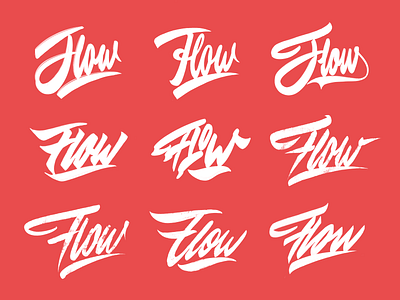 Flow - Sketches Collection for Streetwear Brand from Melbourne