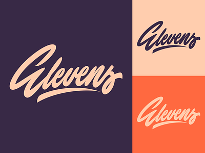 Elevens - Lettering Logo for Soccer Brand