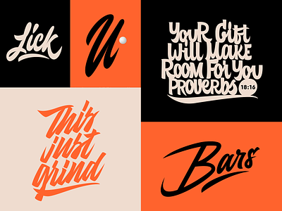 Lettering Logotypes Collection