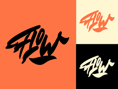 Flow - Logo Sketch for Streetwear Brand from Melbourne