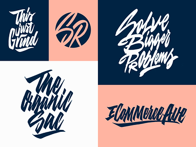 Lettering Logotypes Collection