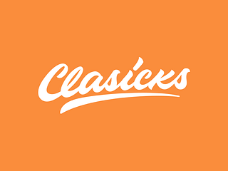 Clasicks - Logo for Clothing Brand by Yevdokimov on Dribbble