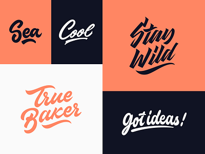 Some Lettering Logos