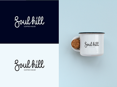 Soul Hill - Logo for Coffee House branding calligraphy coffee design font free hand lettering identity lettering logo logotype mark packaging script sketch sketches streetwear type typo typography