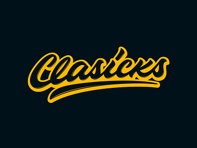 Clasicks - Logo for Clothing Brand