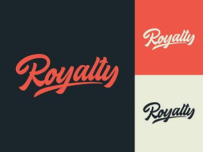 Royalty - Logo for Clothing Brand branding calligraphy clothing design fashion font free hand lettering identity lettering logo logotype mark packaging script sketches streetwear type typo typography