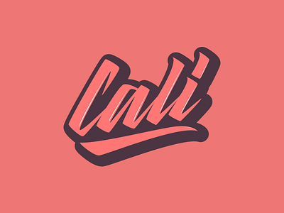 Cali - Lettering for Clothing Brand