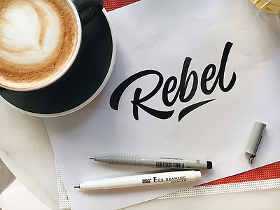 Rebel - Logo Sketch