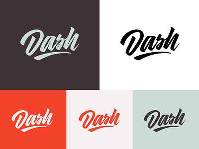 Dash - Lettering for Dash Creative Strategy