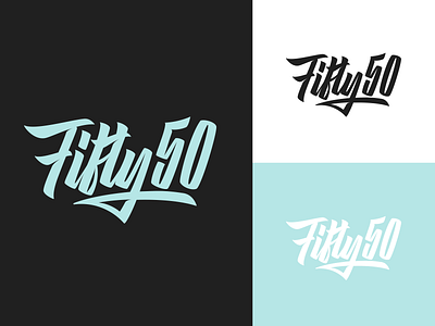 Fifty50 - Logo for design agency from UK