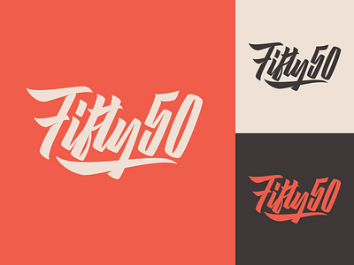 Fifty50 - Logo for design agency from UK