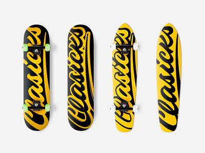 Clasicks - Skateboard Design