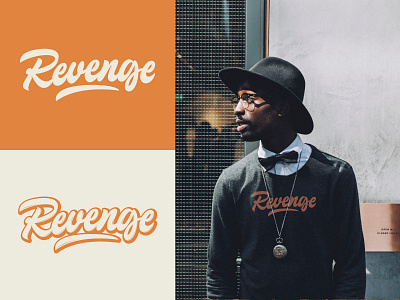 Revenge - Full logo project for Clothing Brand branding calligraphy clothing design fashion font free hand lettering identity lettering logo logotype mark packaging script sketches streetwear type typo typography