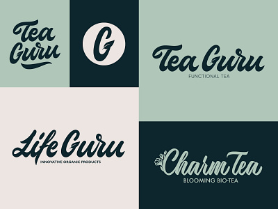 Life Guru - Full Logo Project For Organic Products Company branding calligraphy clothing design fashion font free hand lettering identity lettering logo logotype mark packaging script sketches streetwear type typo typography