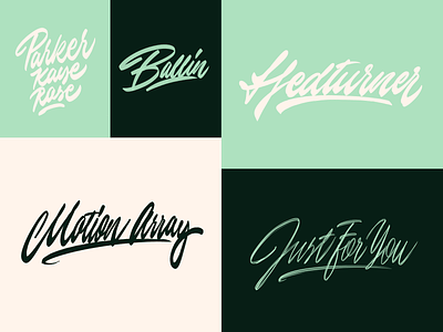 Lettering Sketches Collection branding calligraphy clothing design fashion font free hand lettering identity lettering logo logotype mark packaging script sketches streetwear type typo typography