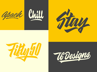 Some Lettering Logotypes