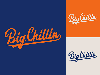 Big Chillin - Apparel Designs for Gaming Team branding calligraphy clothing design fashion font free hand lettering identity lettering logo logotype mark packaging script sketches streetwear type typo typography