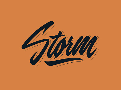 Storm - Logo for Porsche-tuning company