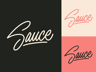 Sauce - Sketch for burger-restaurant menu