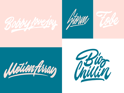 Lettering Sketches Collection