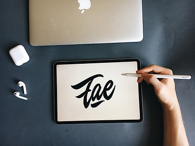 Fae - Lettering Logo Sketch for Shoe Brand from India branding calligraphy clothing design fashion font free hand lettering identity lettering logo logotype mark packaging script sketches streetwear type typo typography