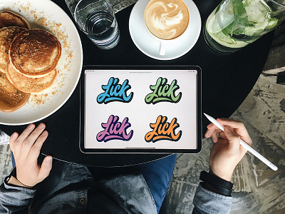 Lick - Logo Options for Personal Brand from Canada